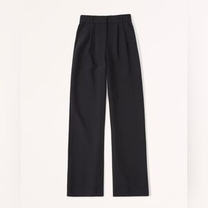 A&F Sloane Tailored Wide Leg Pant, New, 26 Short